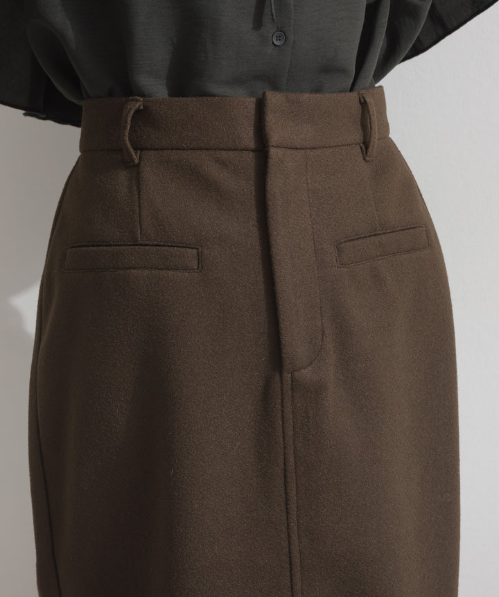 ウールライクタイトスカート