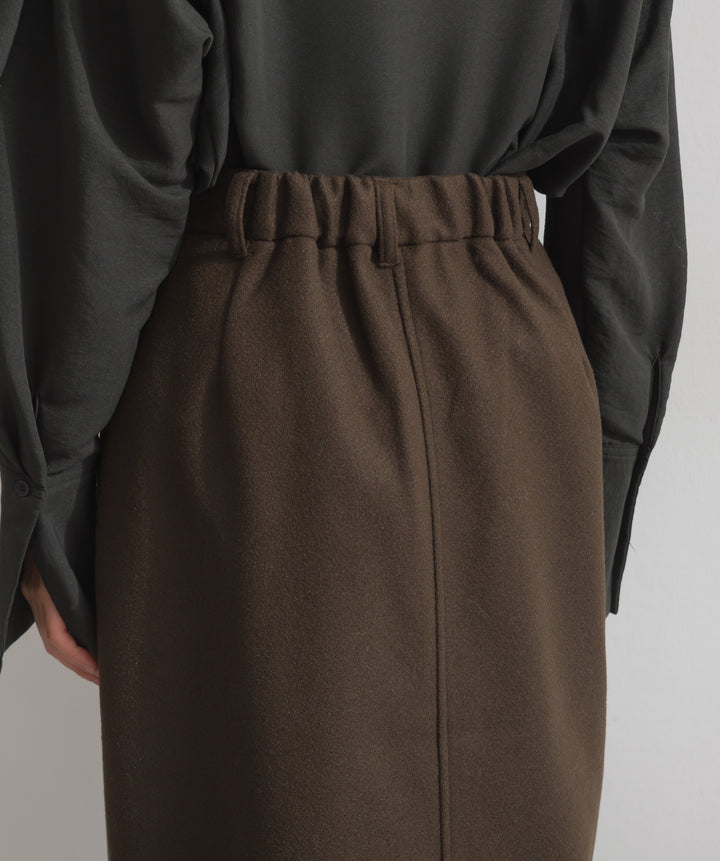 ウールライクタイトスカート