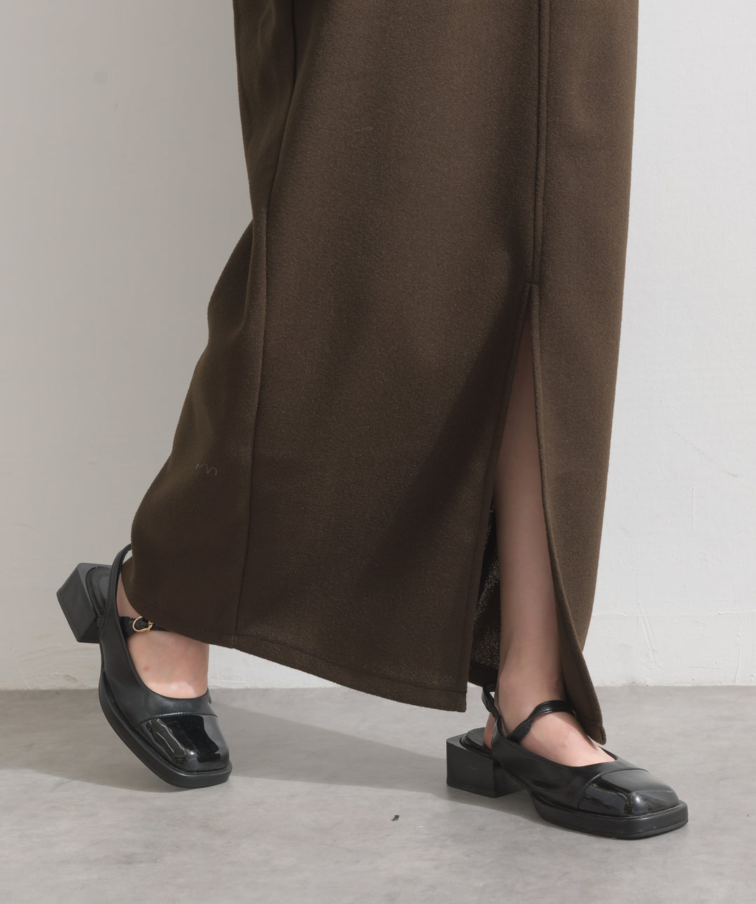 ウールライクタイトスカート