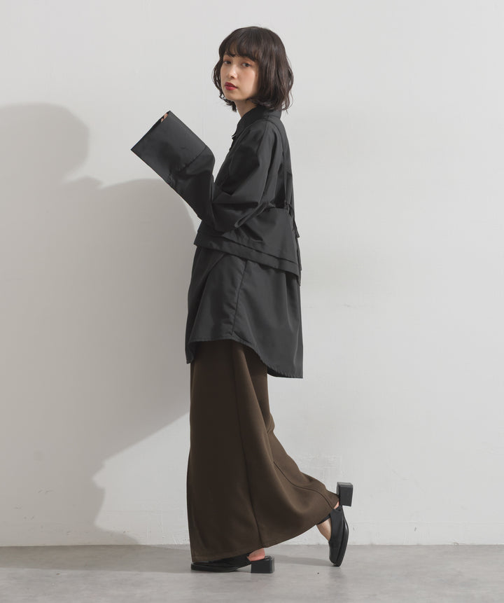 ウールライクタイトスカート