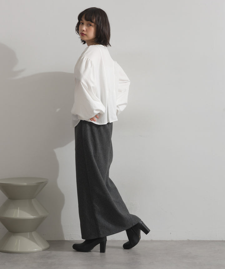 ウールライクタイトスカート