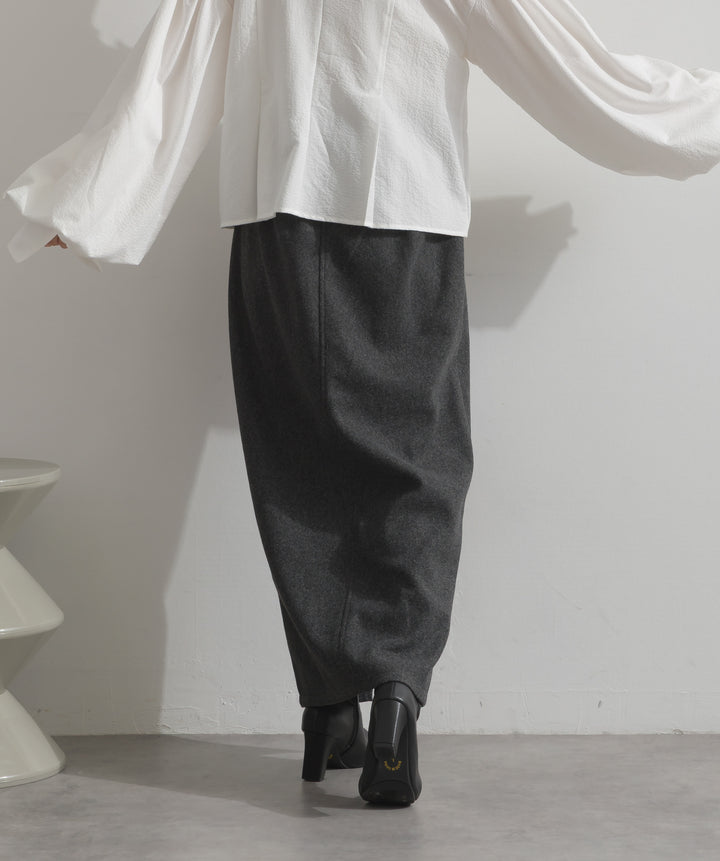 ウールライクタイトスカート