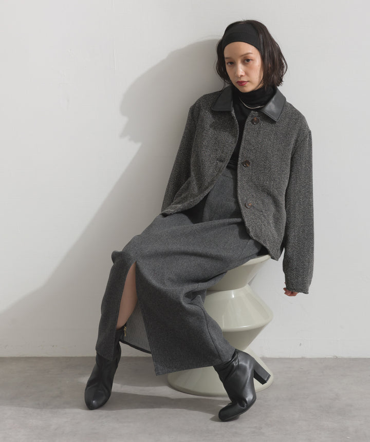 ウールライクタイトスカート