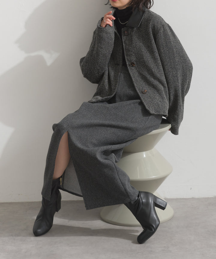 ウールライクタイトスカート