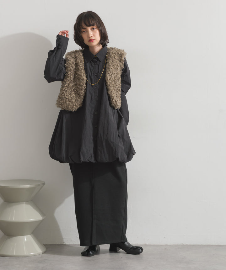 ウールライクタイトスカート