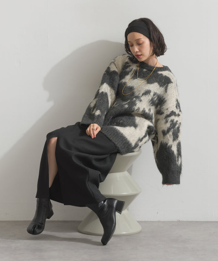 ウールライクタイトスカート