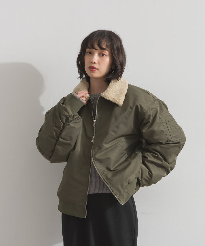 合繊オーバーサイズMA-1