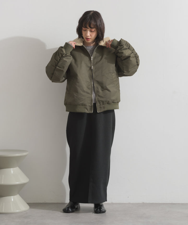 合繊オーバーサイズMA-1