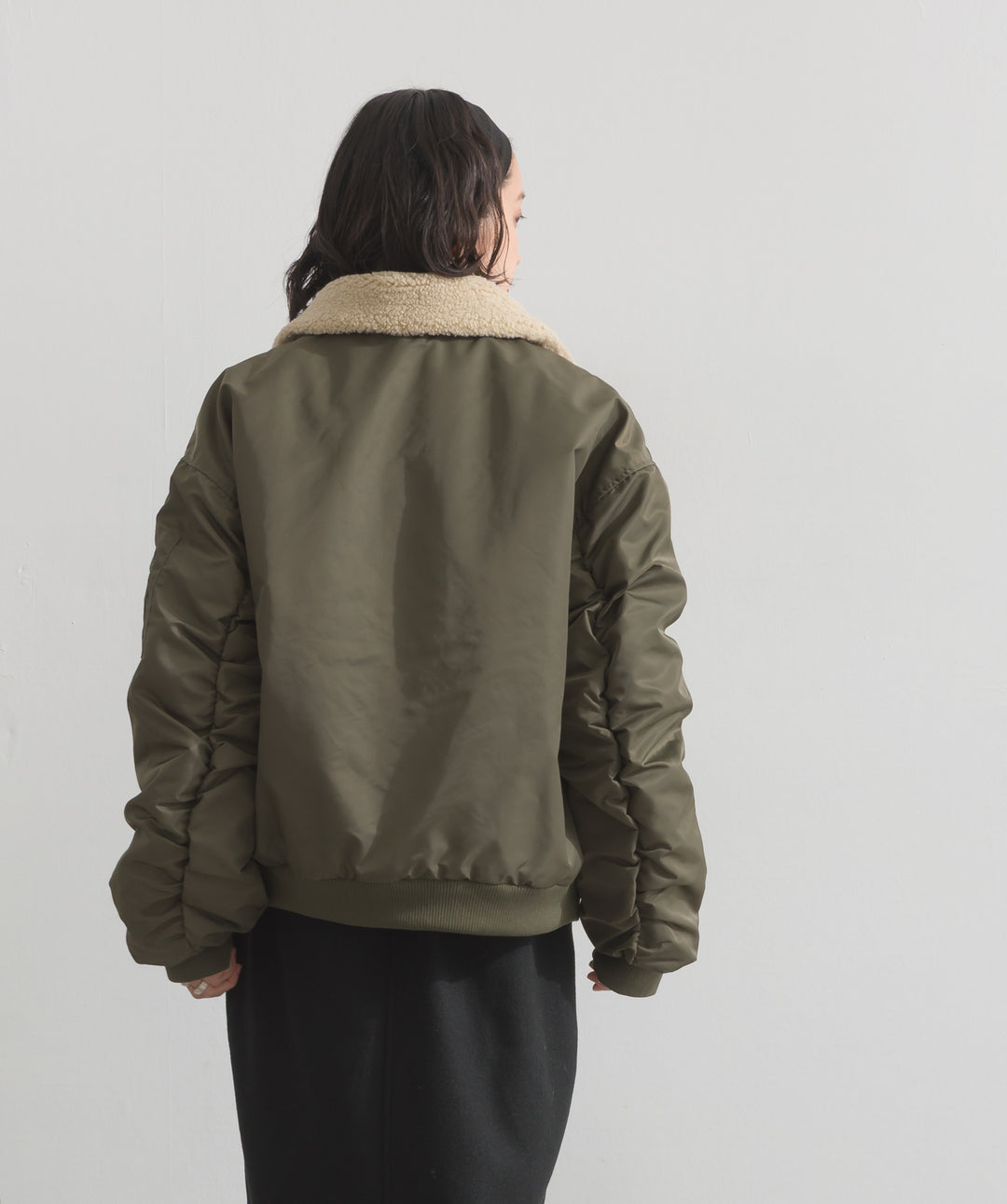 合繊オーバーサイズMA-1