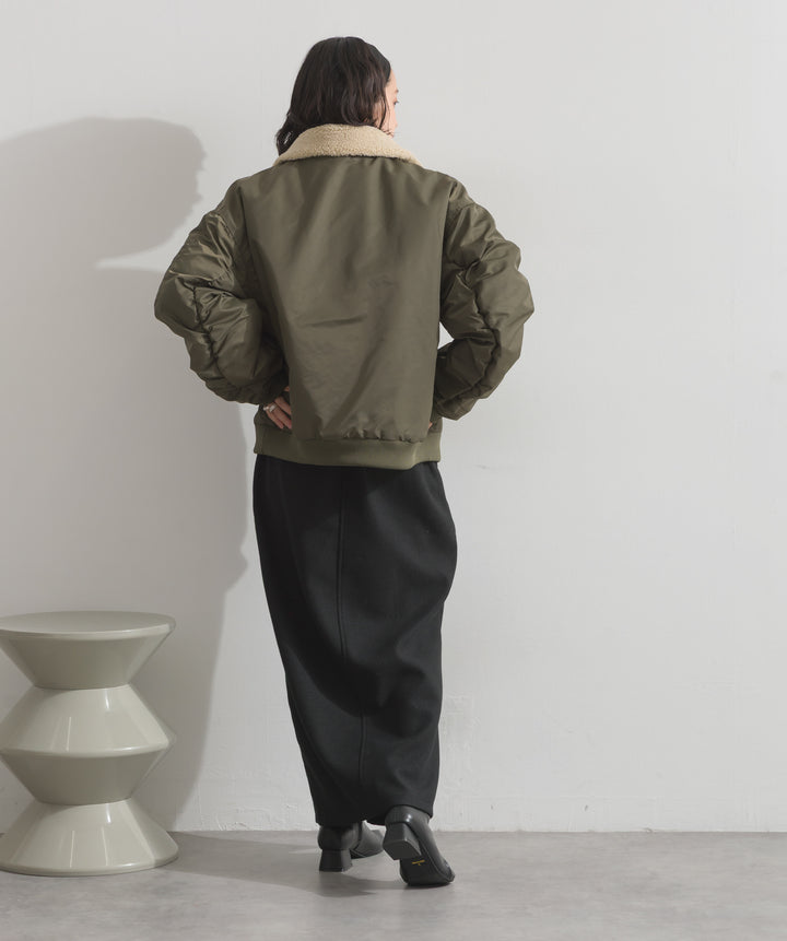 合繊オーバーサイズMA-1