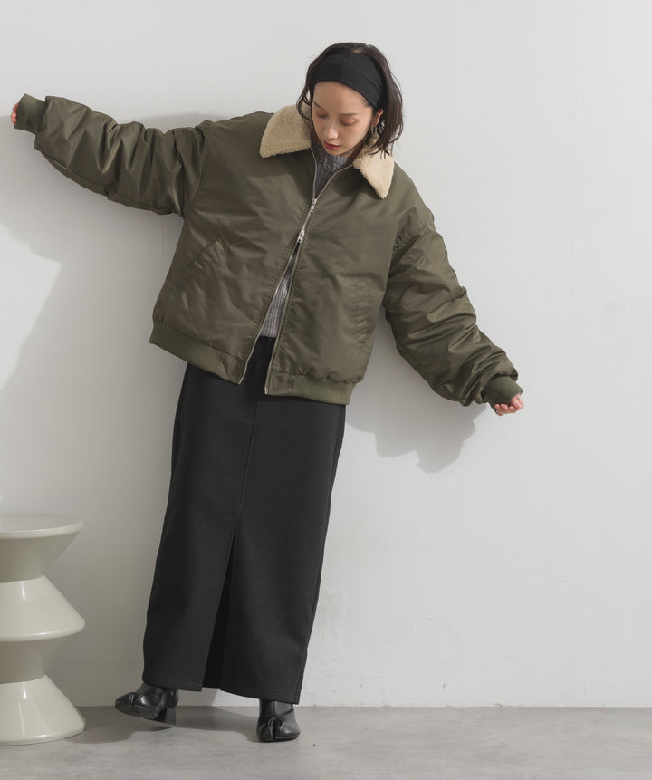 合繊オーバーサイズMA-1