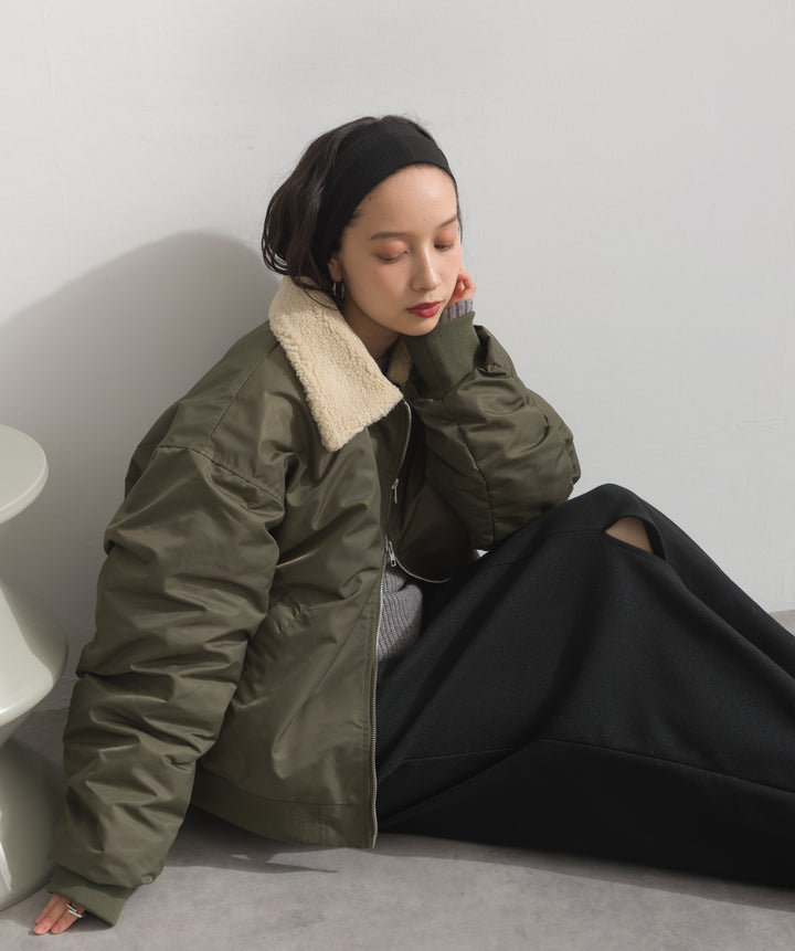 合繊オーバーサイズMA-1