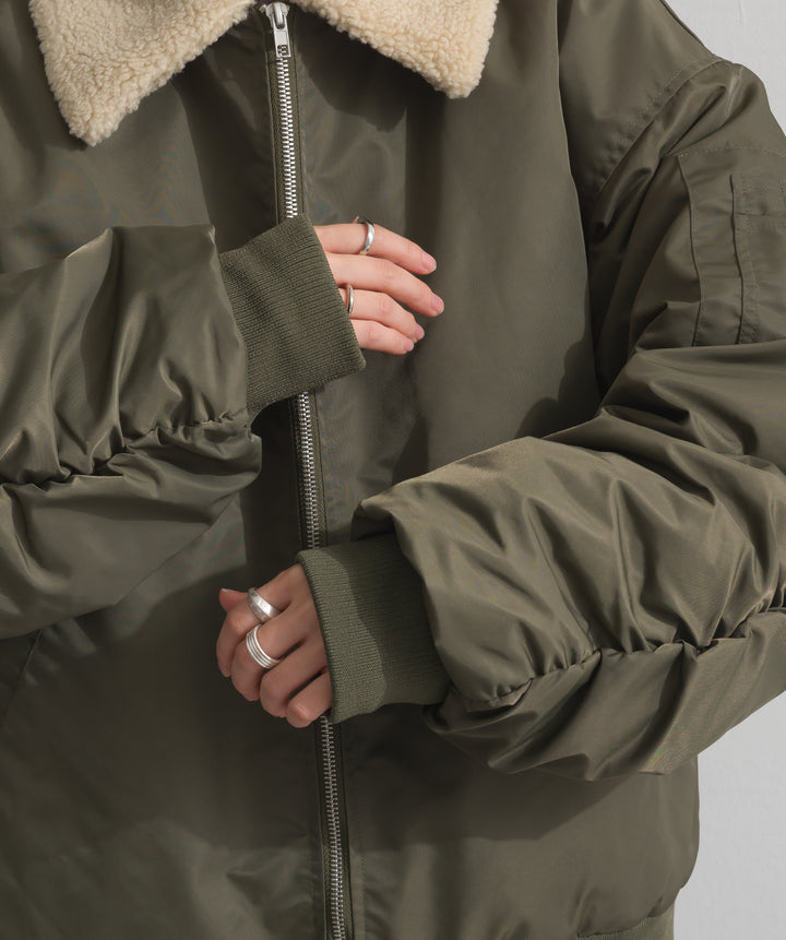 合繊オーバーサイズMA-1