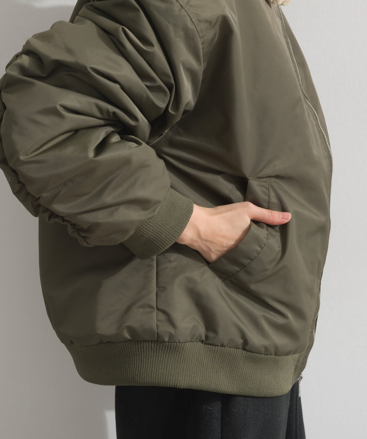 合繊オーバーサイズMA-1