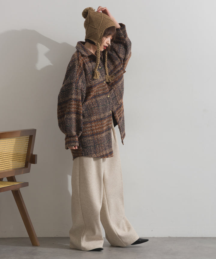 ブークレチェックシャツジャケット