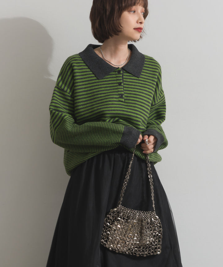 メタルメッシュチェーンバッグ