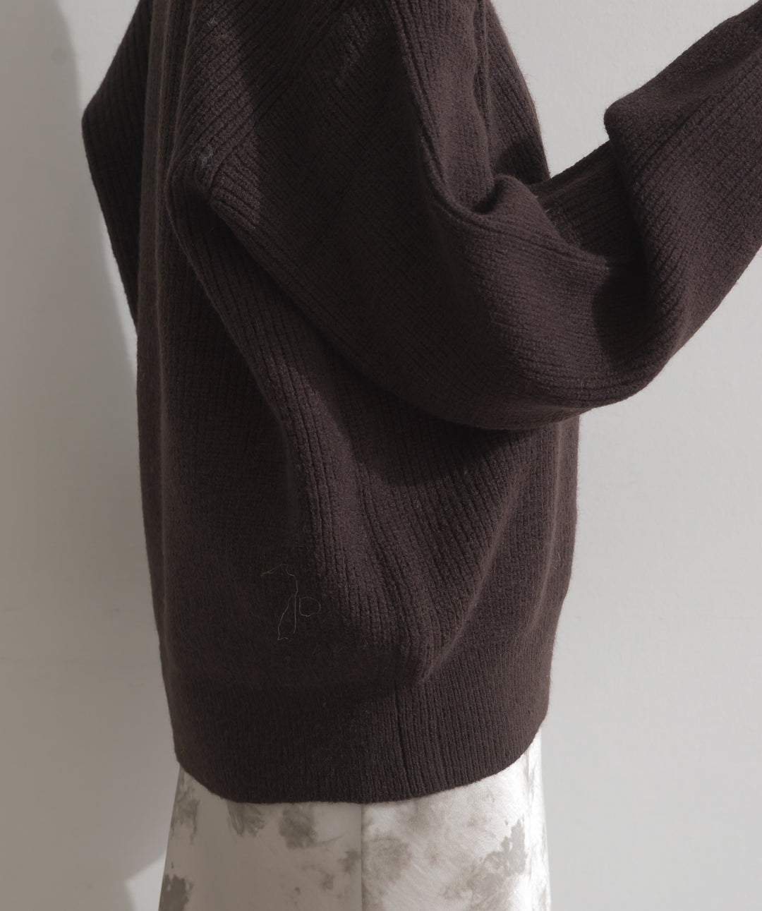 タンクレイヤード風肩開きプルオーバー