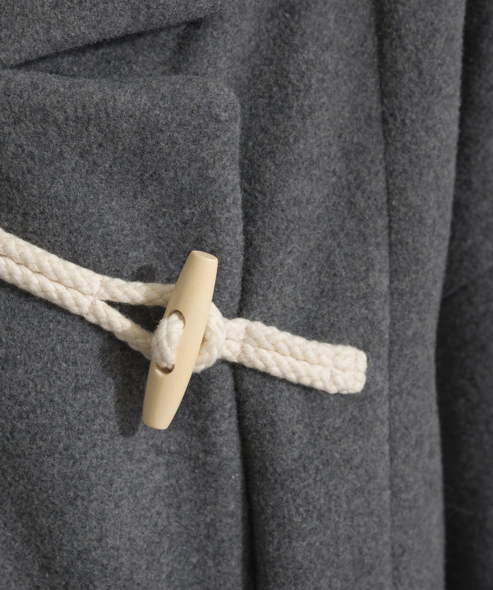 スタンドカラーダッフルコート