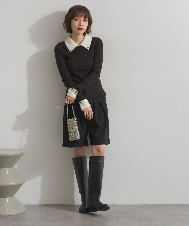 メタルメッシュミニショルダー