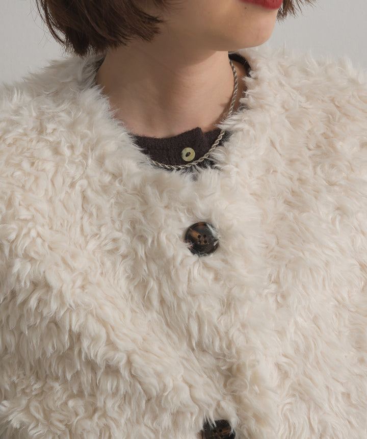 シャギーボアファーベスト