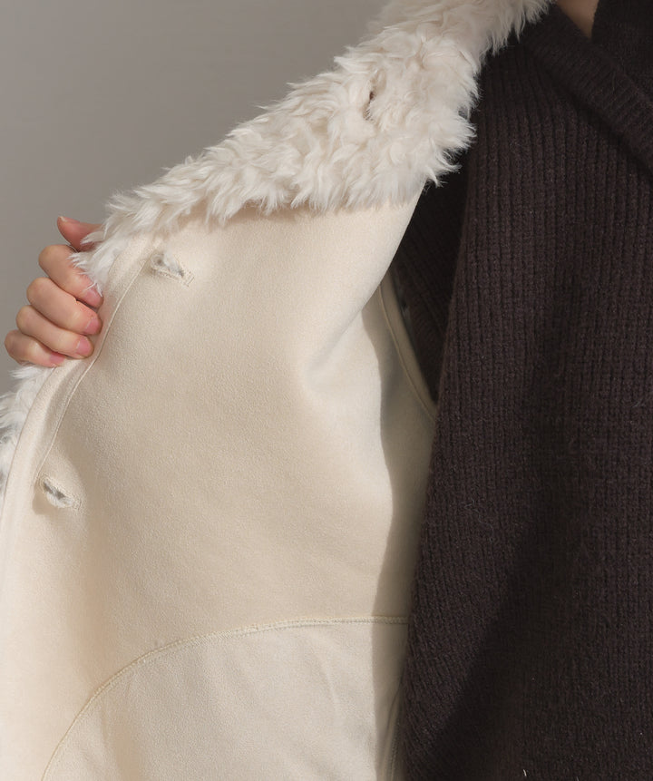 シャギーボアファーベスト