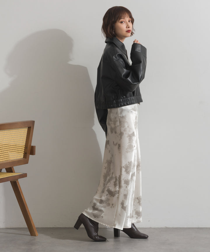 襟付きブルゾン