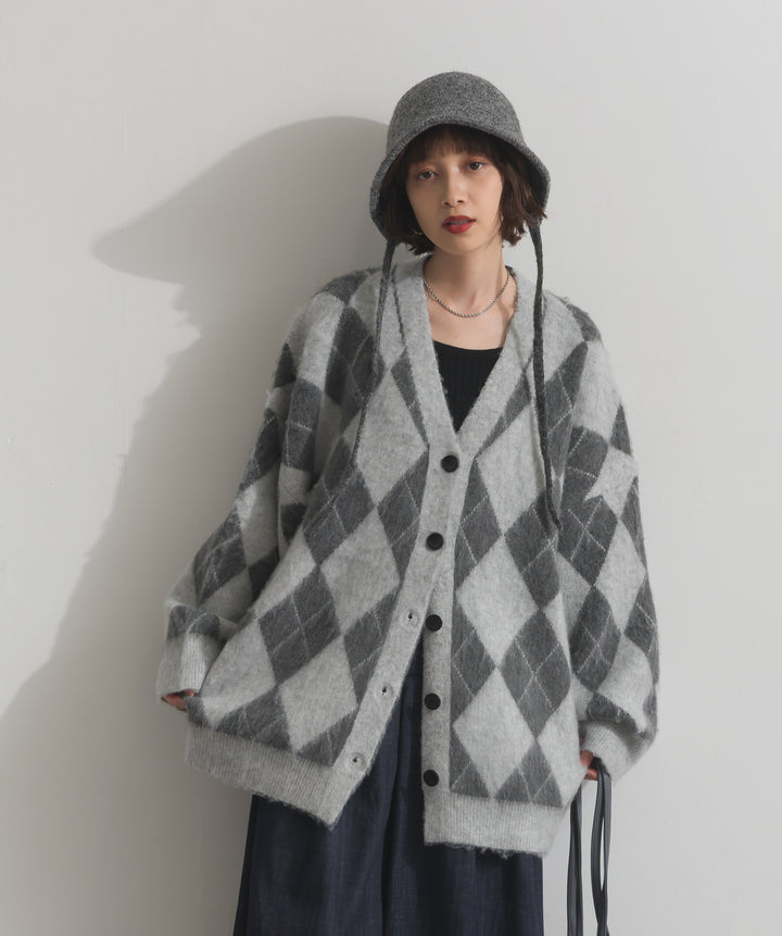 ニットボンネットハット