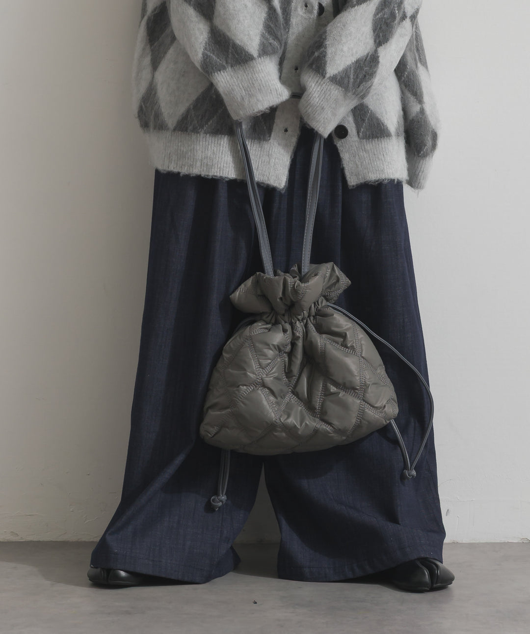 キルティングショルダーバッグ