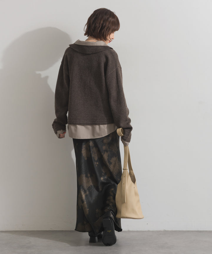 2WAYリングデザインレザーバッグ