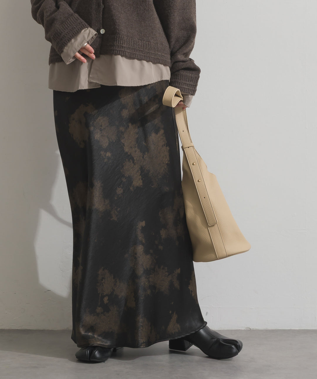 2WAYリングデザインレザーバッグ