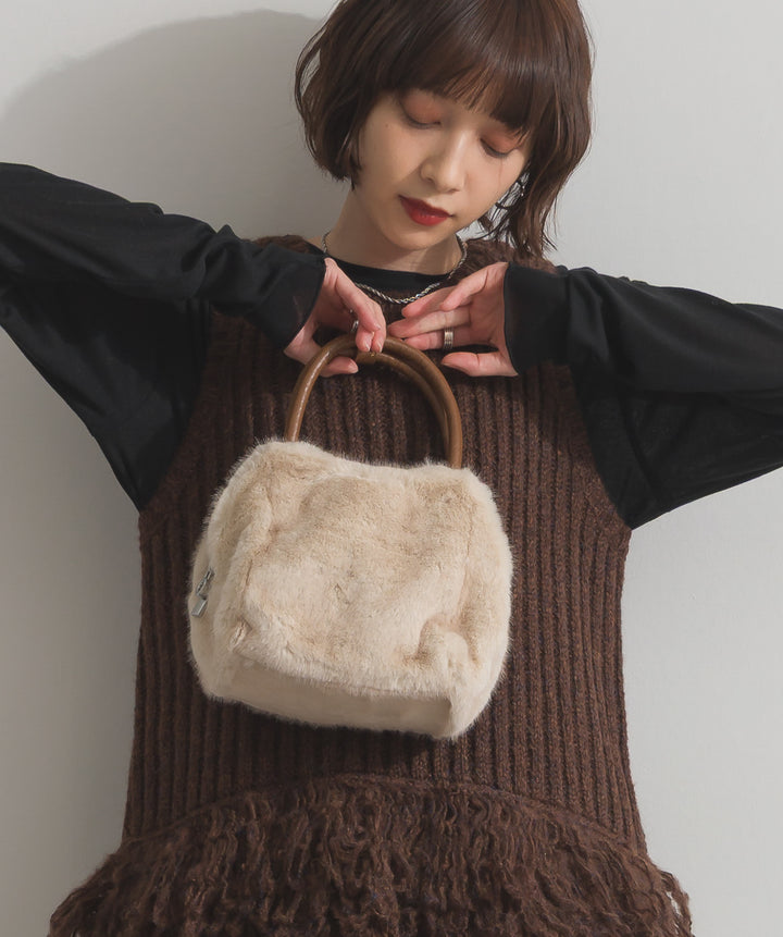 2WAYファーバッグ