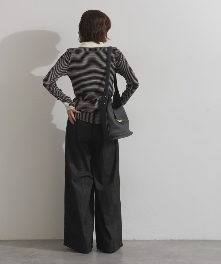 2WAYリングデザインレザーバッグ