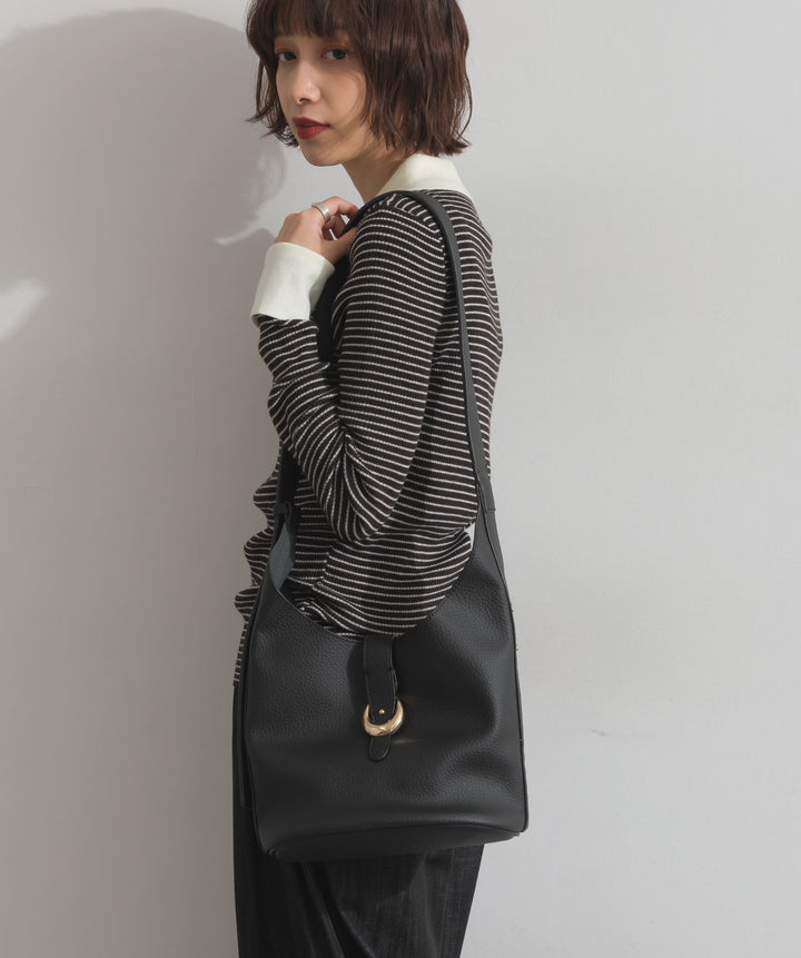 2WAYリングデザインレザーバッグ