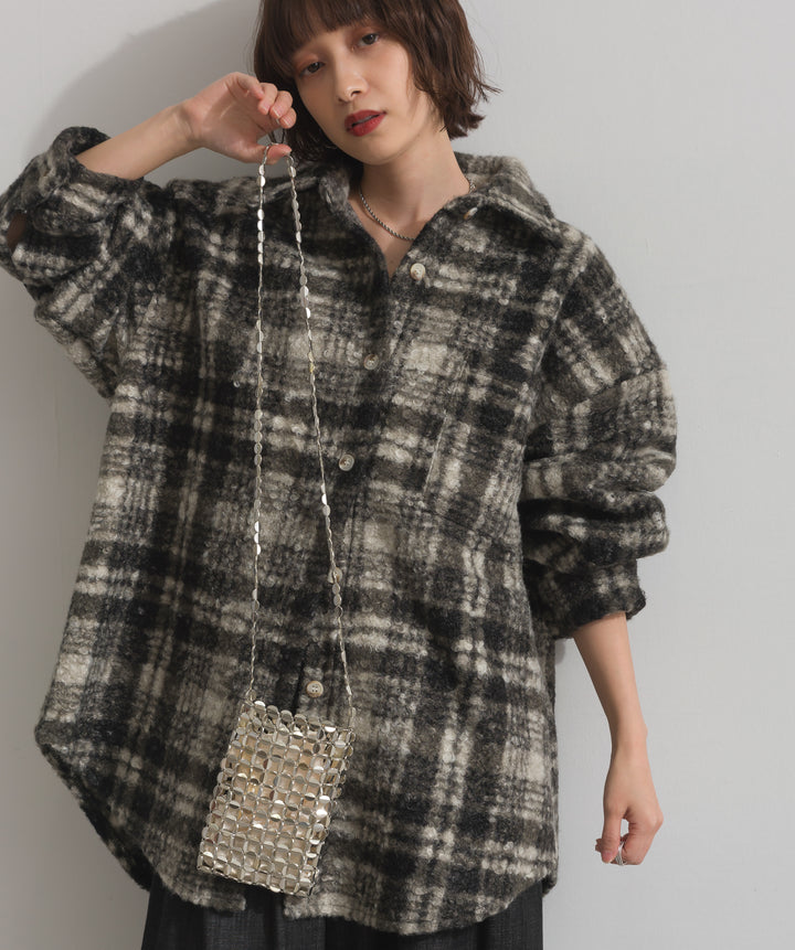 メタルメッシュミニショルダー