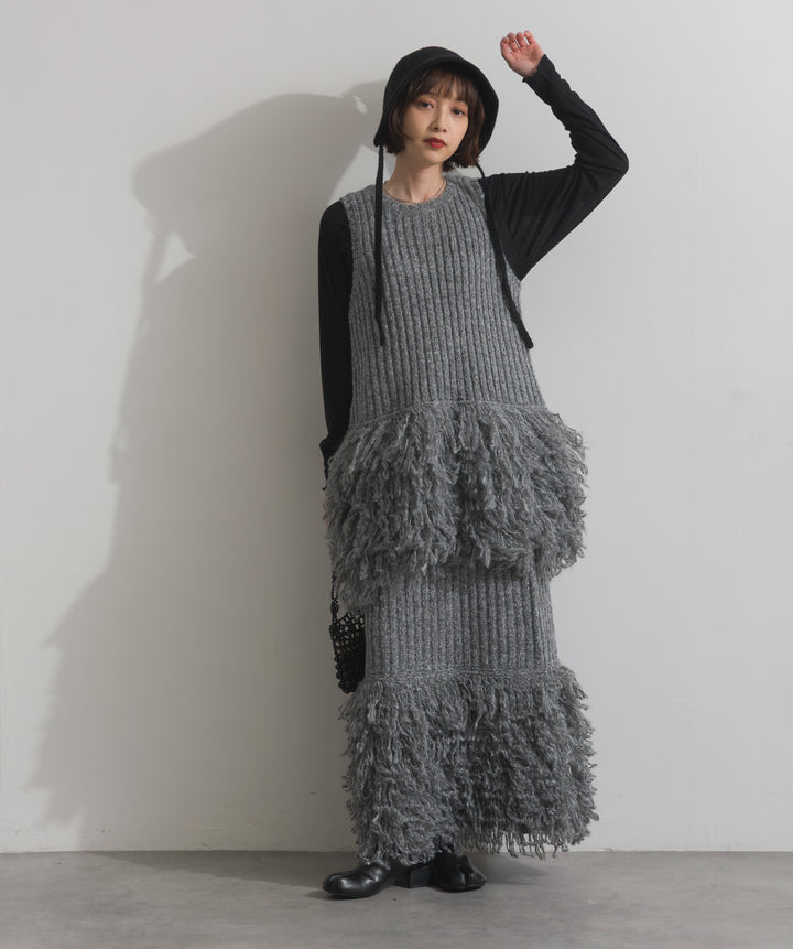 ニットボンネットハット