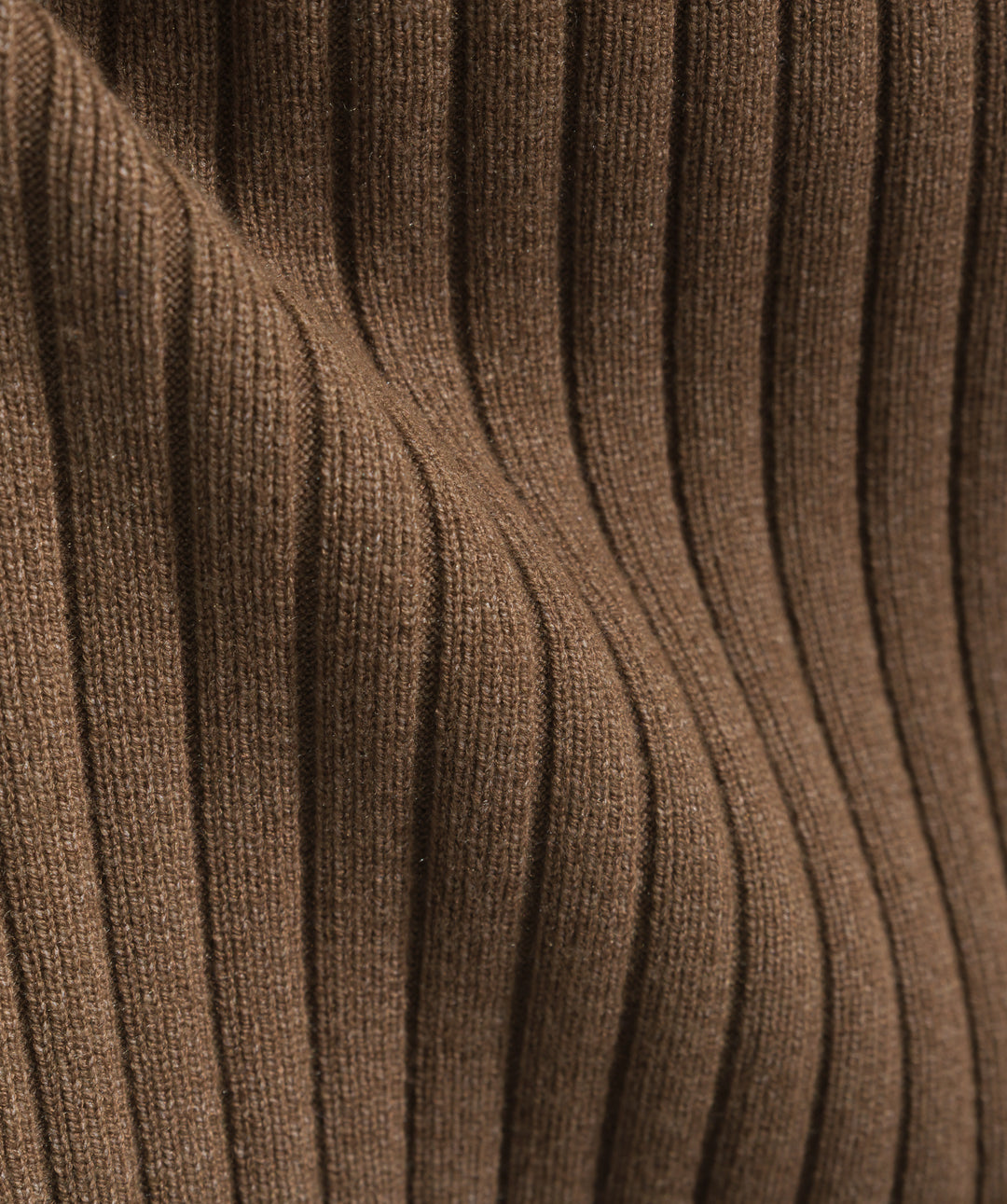 カラーヘムワイドリブニットタイトスカート