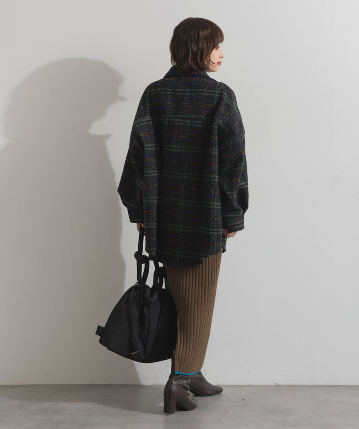 ブークレチェックシャツジャケット
