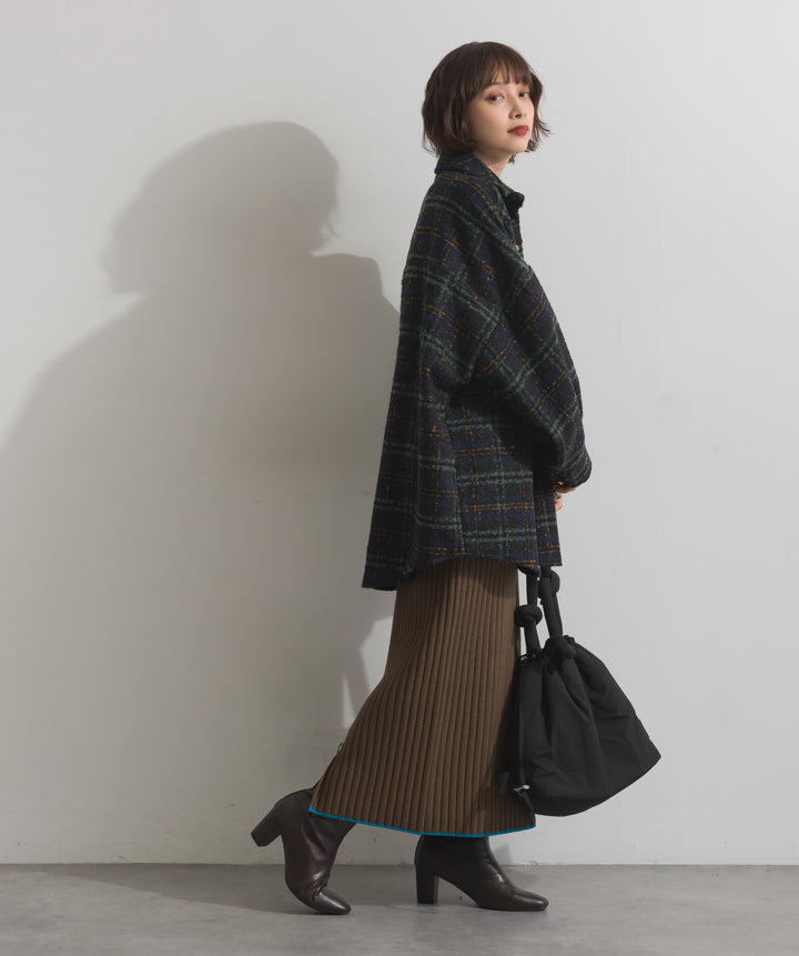 ブークレチェックシャツジャケット
