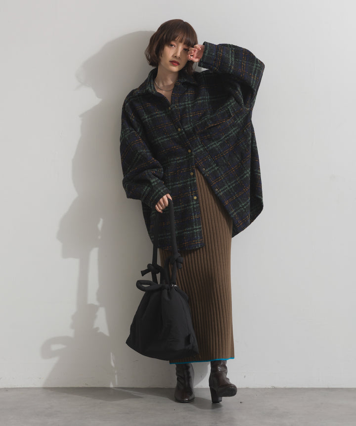 ブークレチェックシャツジャケット
