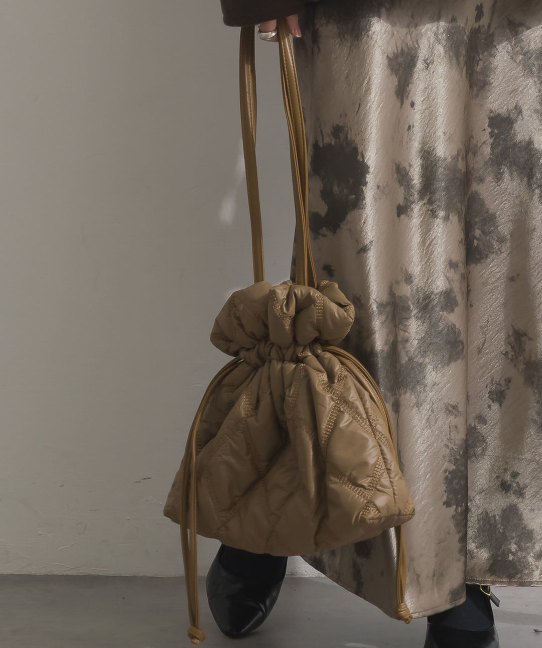 キルティングショルダーバッグ