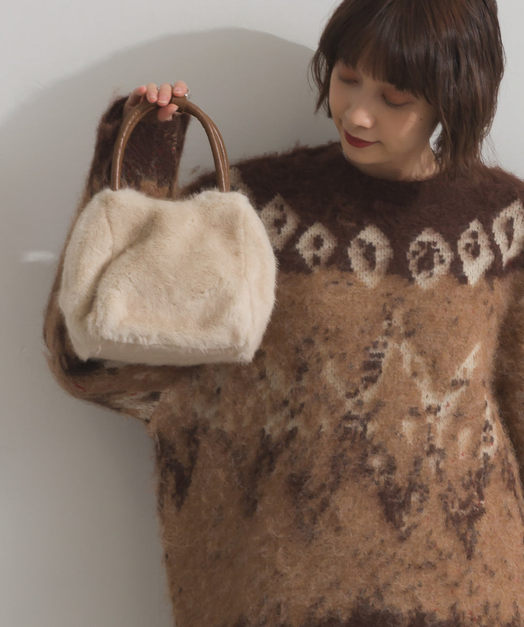 2WAYファーバッグ