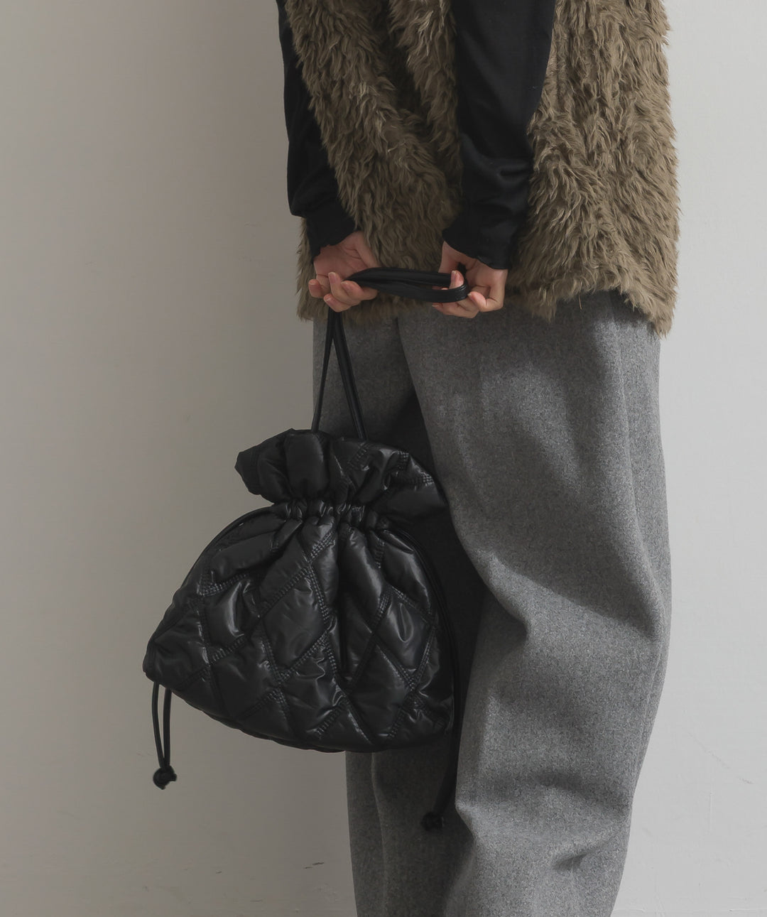 キルティングショルダーバッグ