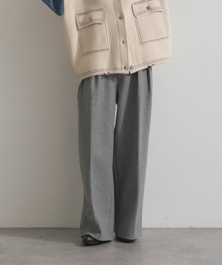 タックトラウザーズパンツ