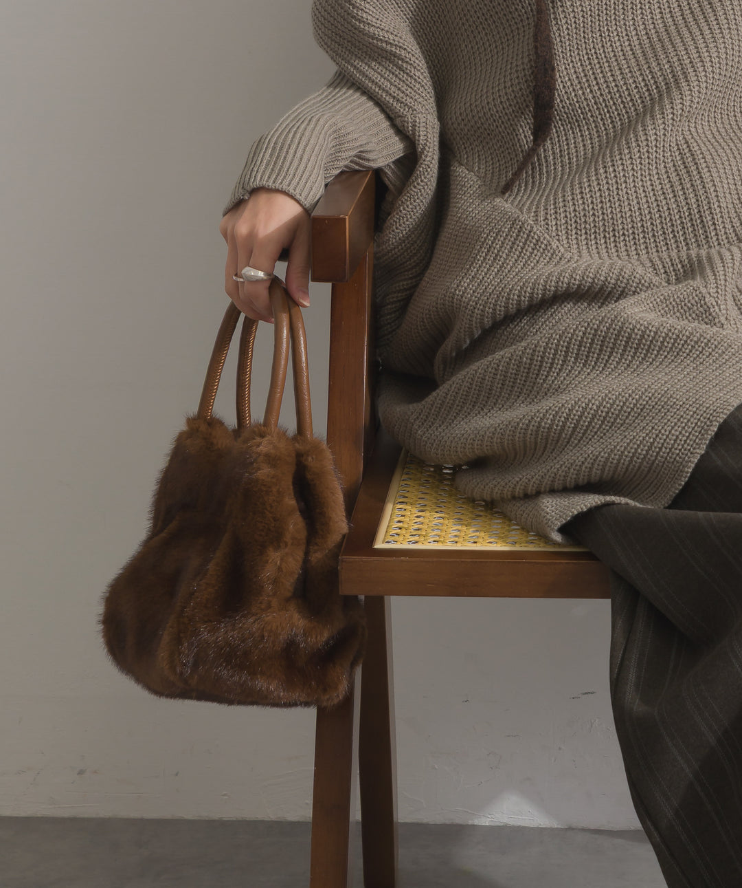 2WAYファーバッグ