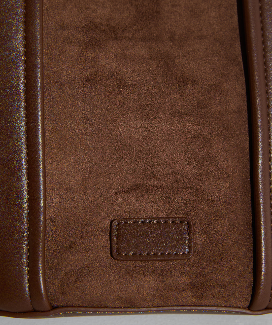 異素材コンビバケツショルダーバッグ