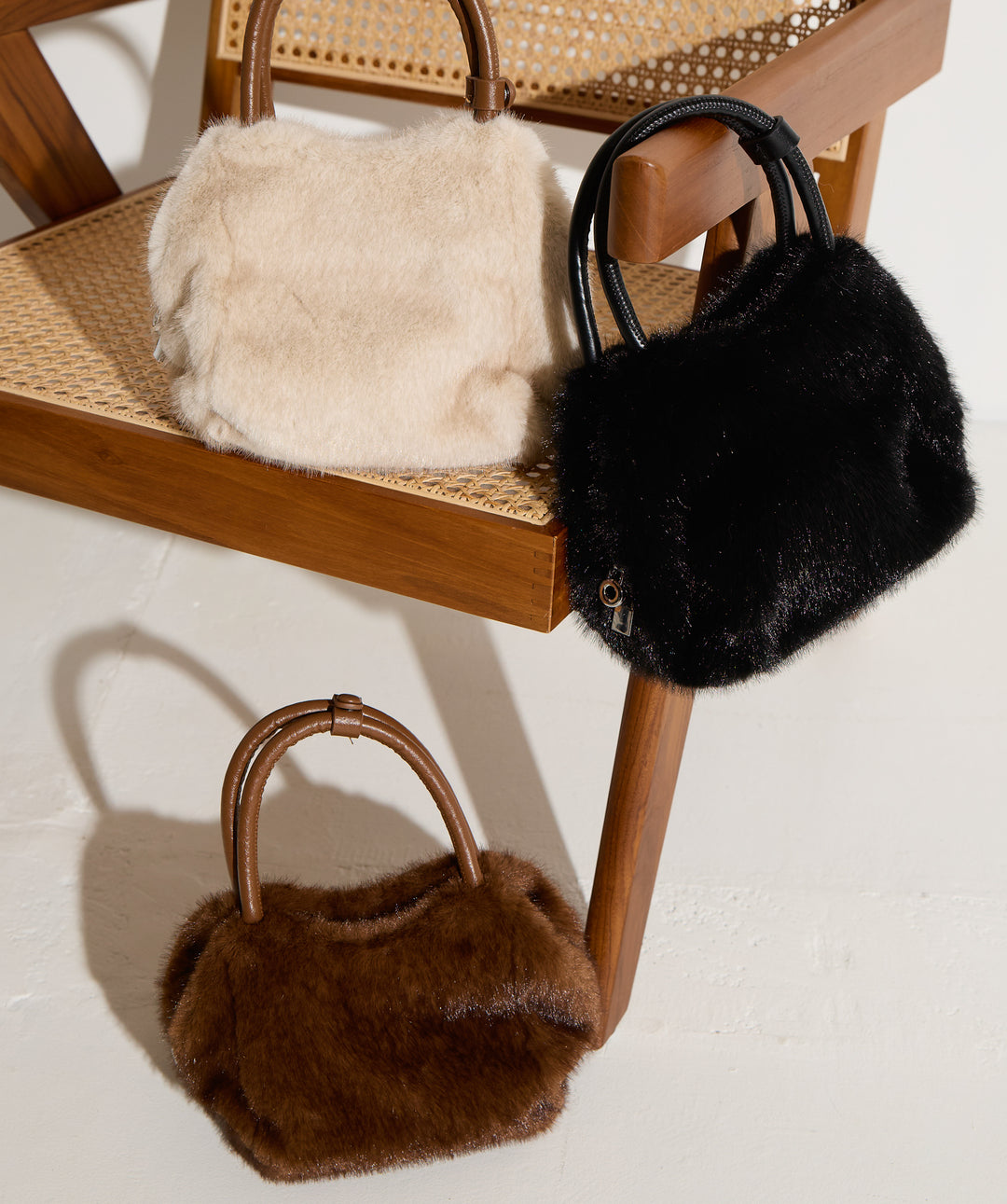 2WAYファーバッグ