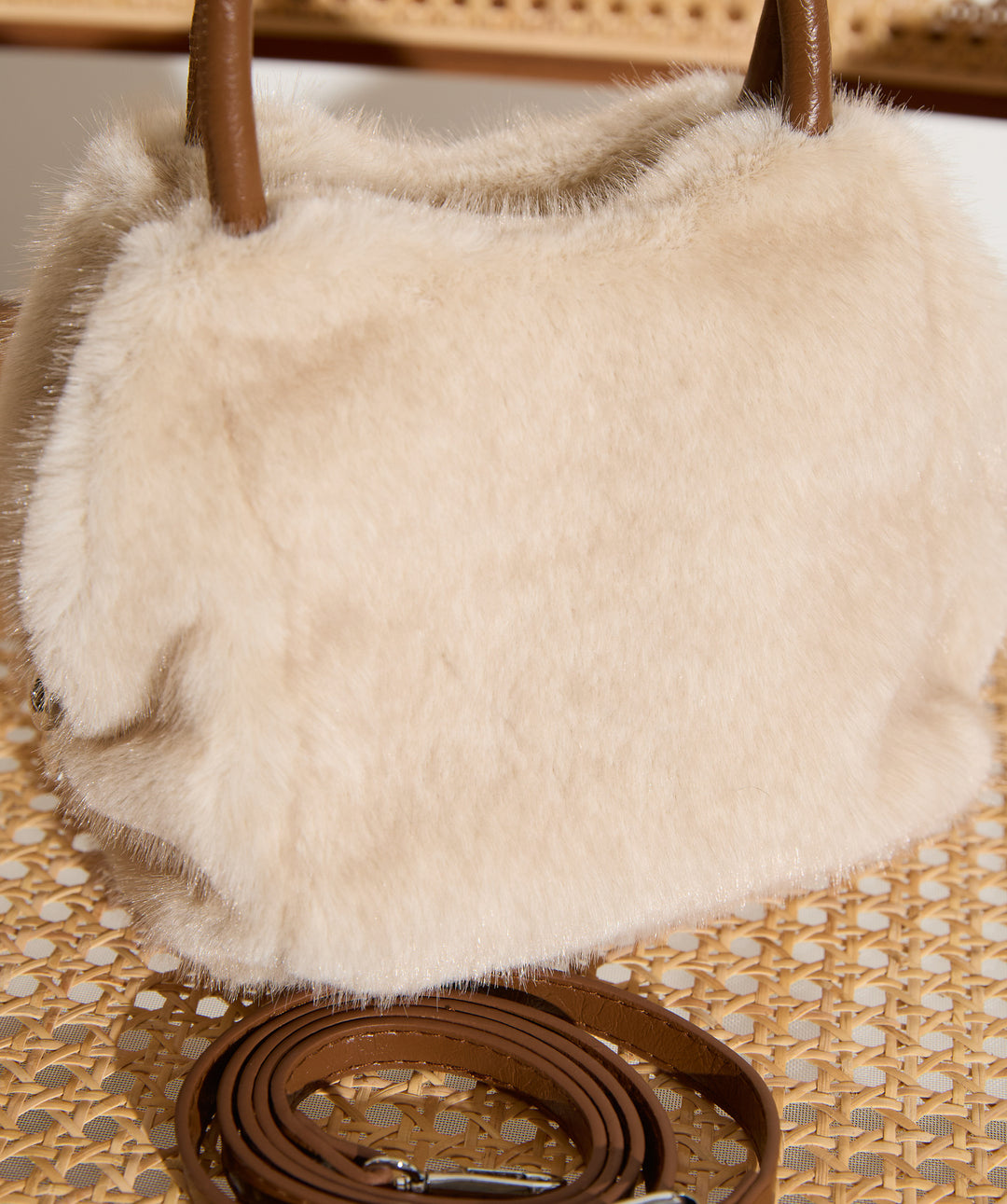 2WAYファーバッグ