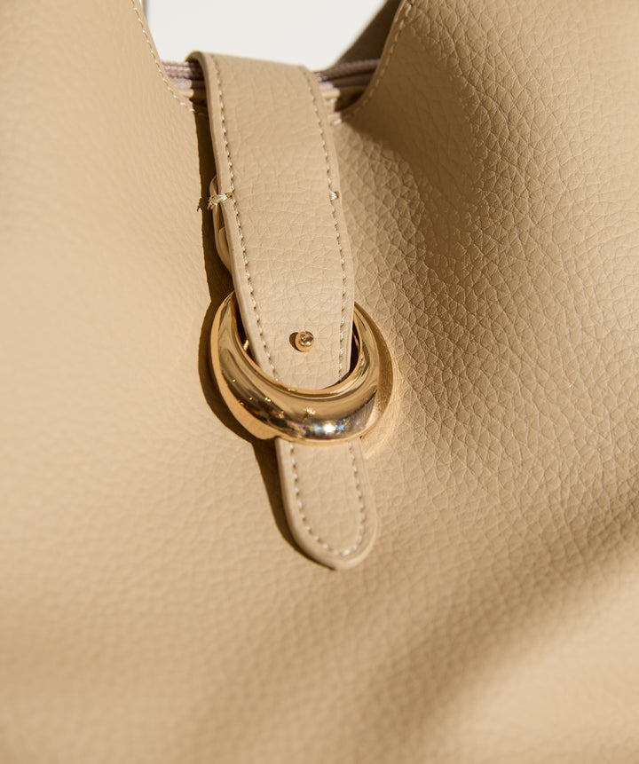 2WAYリングデザインレザーバッグ