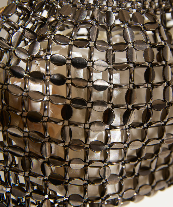 メタルメッシュチェーンバッグ