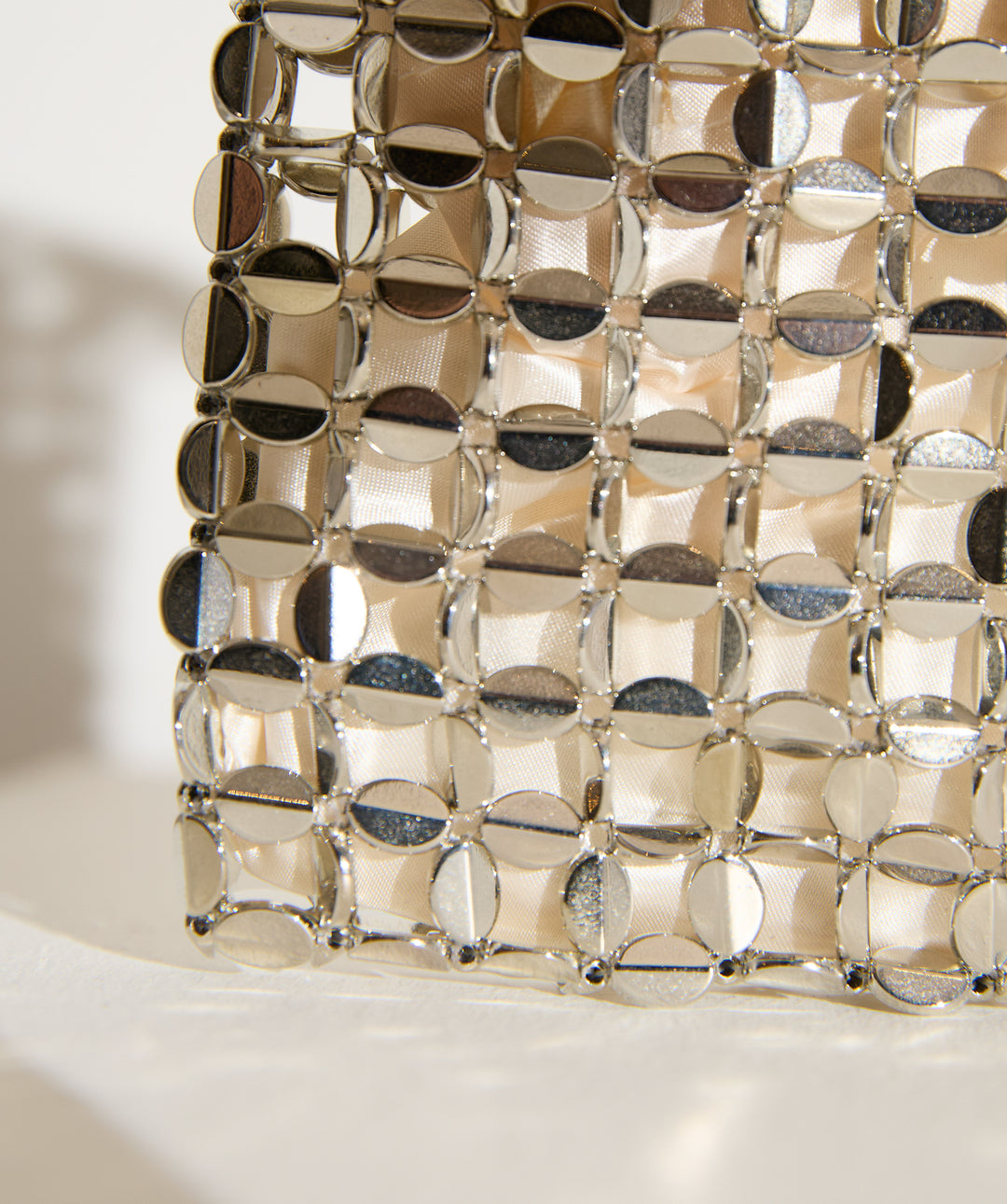 メタルメッシュミニショルダー